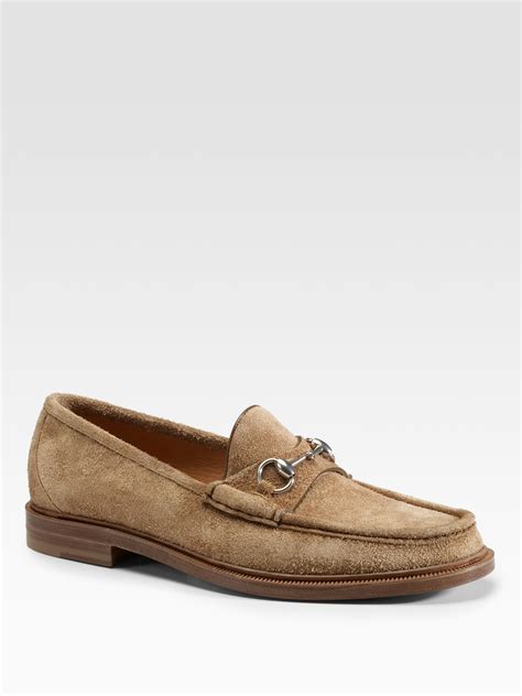 gucci loafers light tan|gucci slip on loafers.